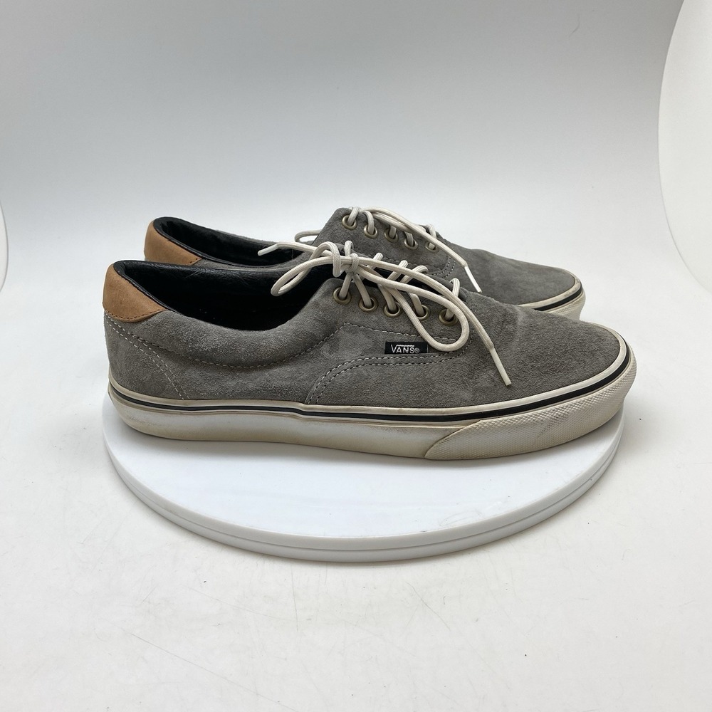 Vans Sneakers‎ Mens 8.5 Womens 10 Era 59 TC6D Gray Suede Skate Casual Shoes